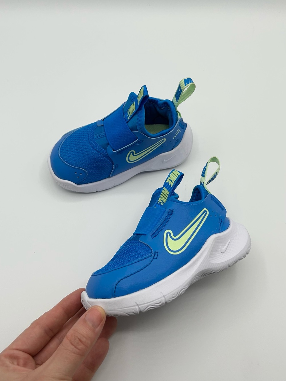 Nike Blue Green Flex Runner 3 Baby Sneaker Baby Shoes Size 5
